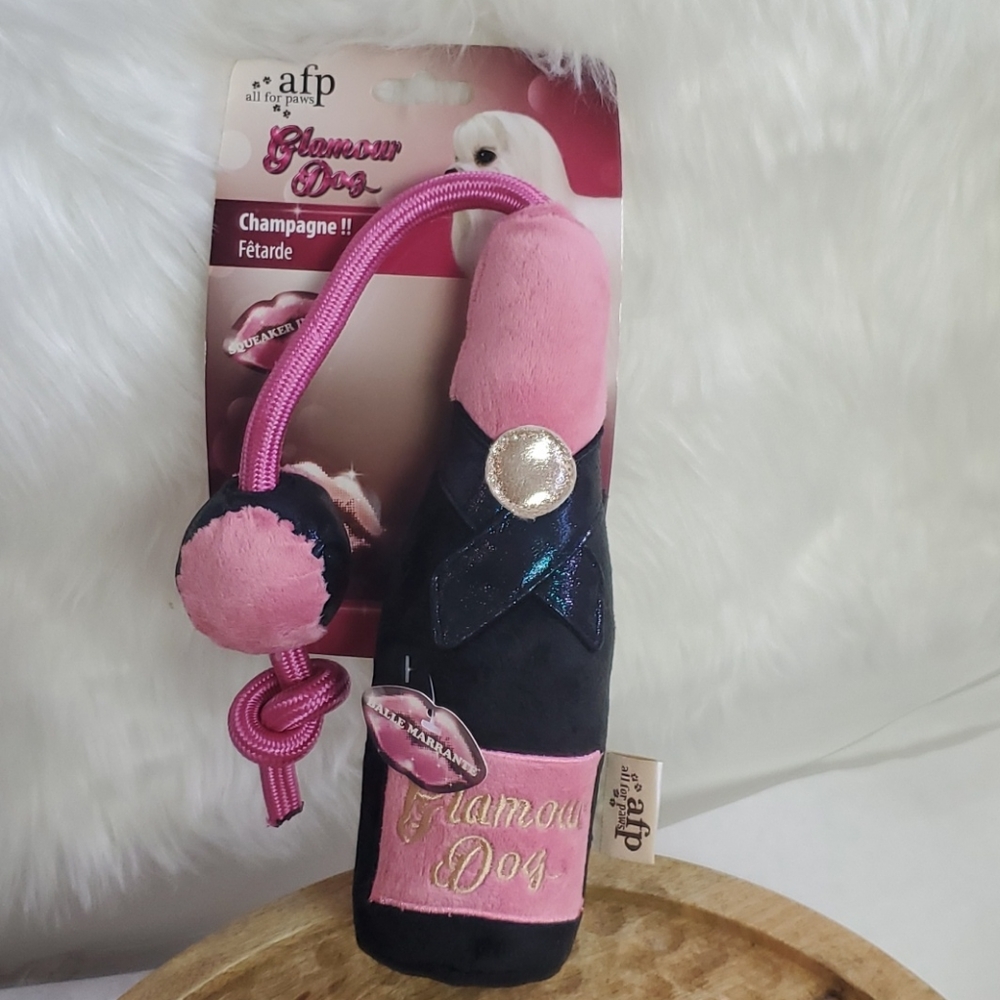 Glamour Dog Champagne & Ball Toy - Picture 2 of 8